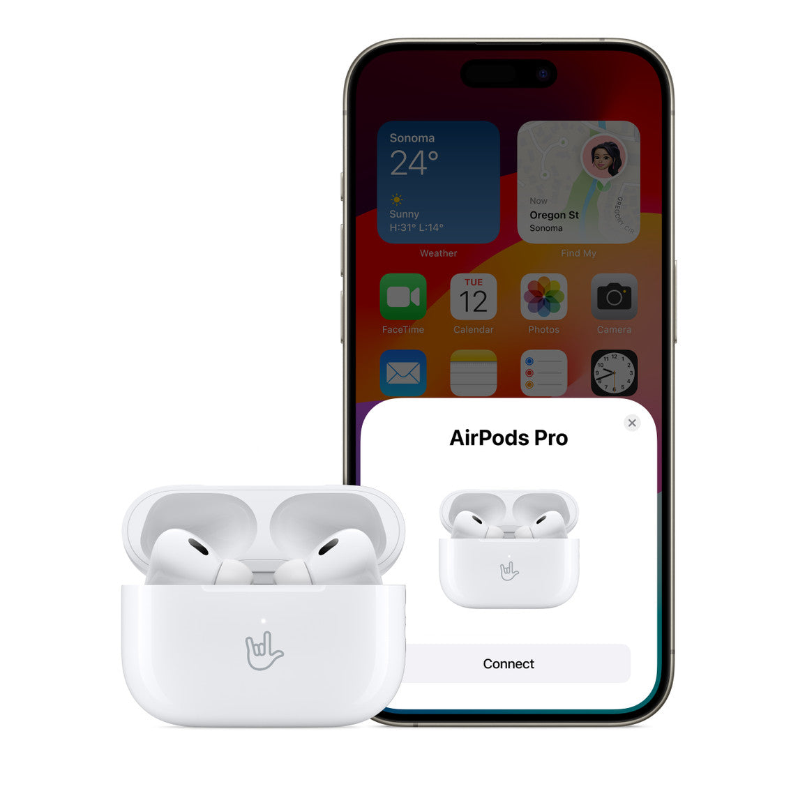 AirPods Pro 2nd Gen (ANC + GPS Edition) - Free Silicone Cover